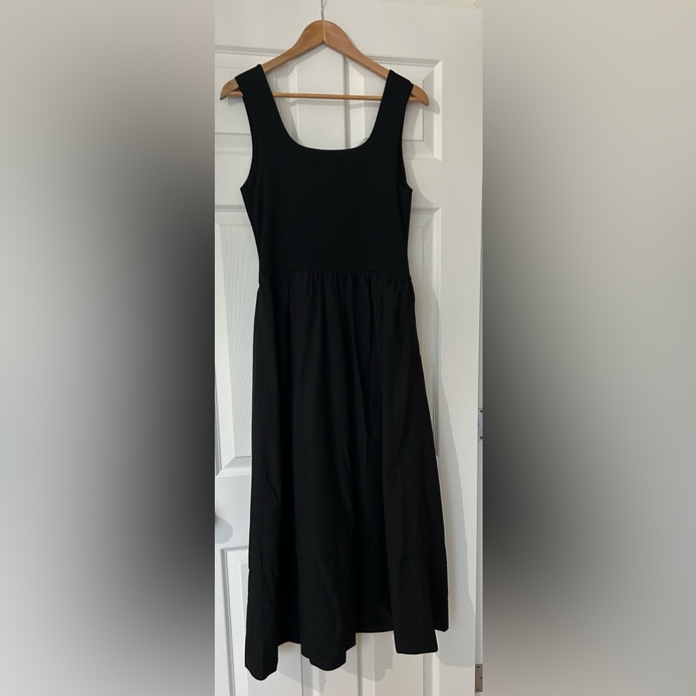J. Crew Black Midi Tank Dress - Picture 2 of 3